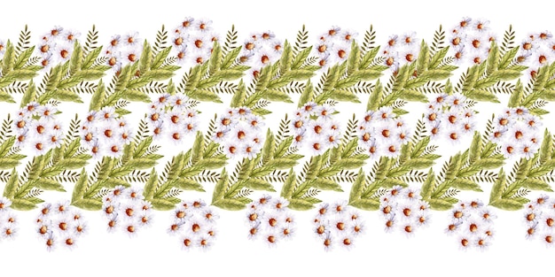 haftowany wzór roślinny